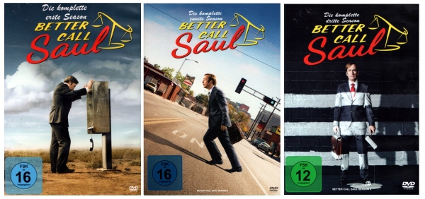 Better call Saul - Staffel 1-3